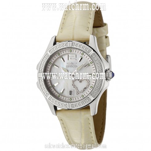 Invicta Wildflower Mother of Pearl Dial Interchangeable Strap Ladies Watch Set 0688