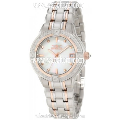 Invicta Wildflower Mother Of Pearl Dial Stainless Steel Ladies Watch 0269