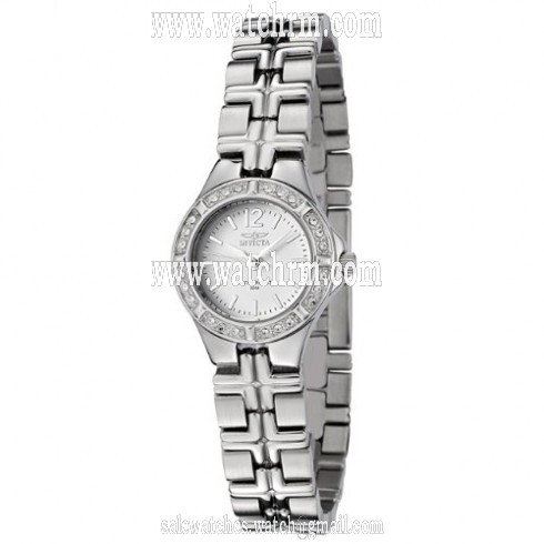 Invicta Wildflower Silver Dial Stainless Steel Ladies Watch 0129