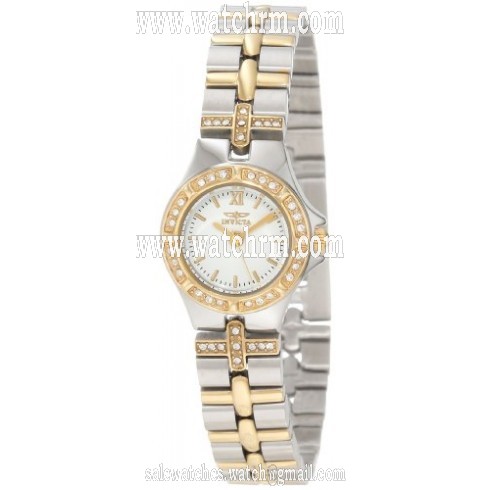 Invicta Wildflower White Dial Two-tone Ladies Watch 0133