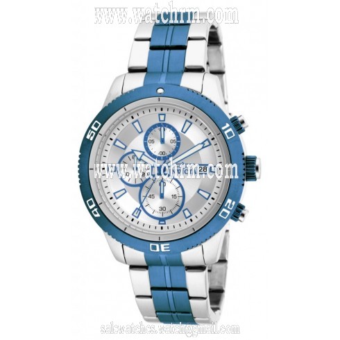 Invictas Specialty Chronograph Silver Dial Two-tone Men's Watch 17443