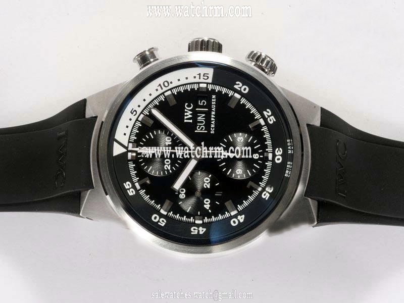IWC Aquatimer Automatic IW354807 Stainless Steel Case Midsize Round Watch