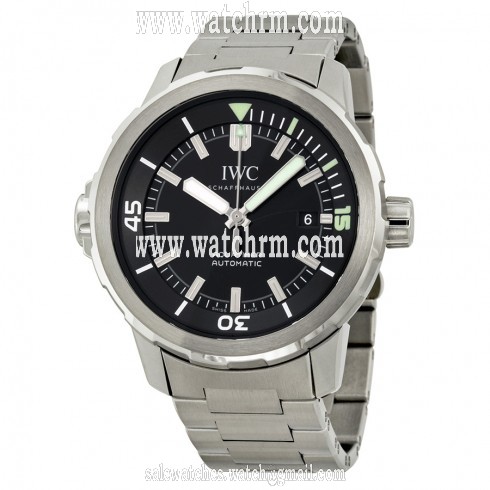 IWC Aquatimer Black Dial Stainless Steel Men's Watch IW329002