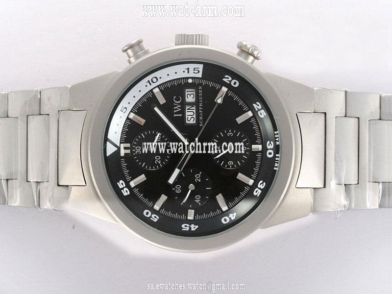 IWC Aquatimer Chronograph IW376701 Round Titanium Case Watch