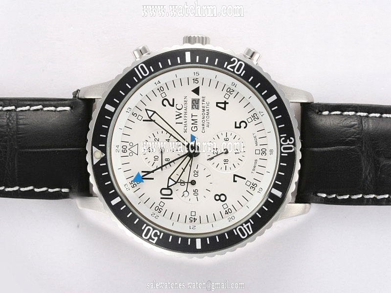 IWC Aquatimer Chronograph IW376702 White Dial Stainless Steel Case 46mm Watch