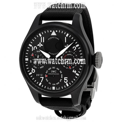 IWC Big Pilot Perpetual Top Gun Black Dial Men's Watch 5029-02