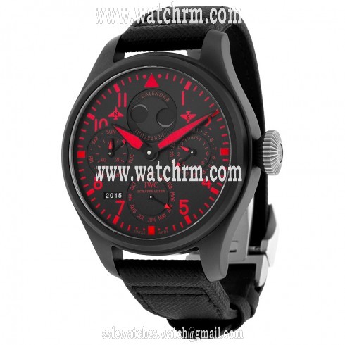 IWC Big Pilots Perpetual Calendar Top Gun Boutique Edition Automatic Ceramic Men's Watch IW502903