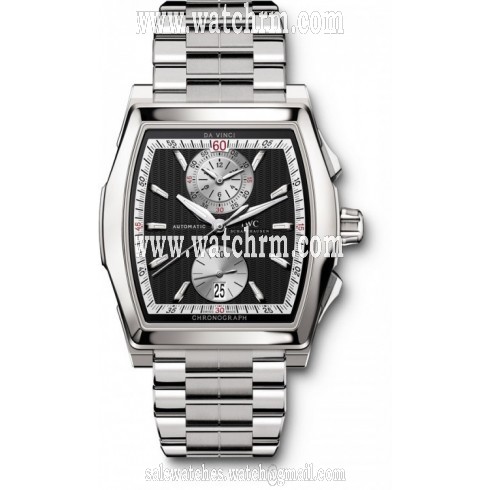IWC Da Vinci Black Dial Automatic Chronograph Men's Watch IWC3764-14