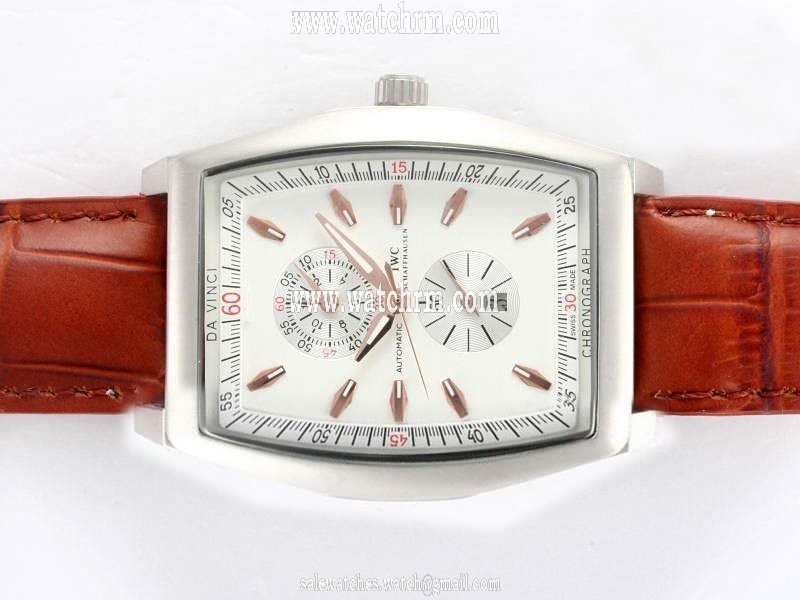 IWC Da Vinci Chronograph IW376411 Quartz Chronograph Rectangle Midsize Watch