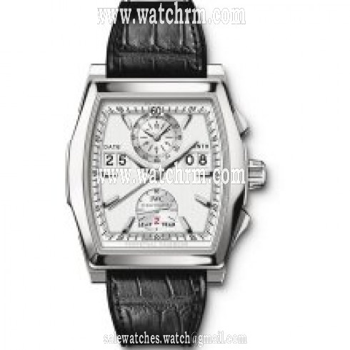 IWC Da Vinci Perpetual Calendar Silver Dial Chronograph Men's Watch IW376101