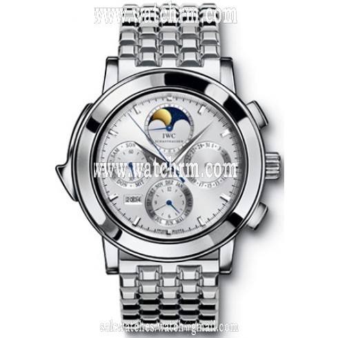 IWC Grande Complication Silver Dial Chronograph Platinum Men's Watch IW927016