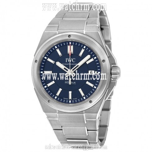 IWC Ingenieur "Laureus Sport For Good Foundation" Automatic Blue Dial Stainless Steel Men's Watch IW323909