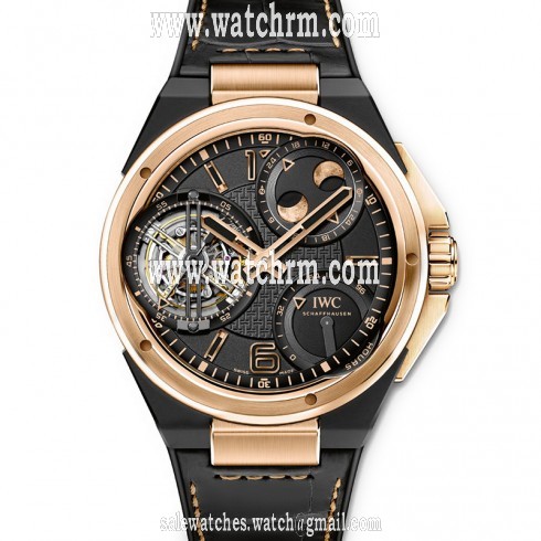 IWC Ingenieur Constant Force Tourbillon 18K Rose Gold Men's Watch IW590002