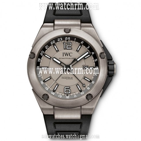 IWC Ingenieur Dual Time Automatic Titanium Men's Watch IW326403