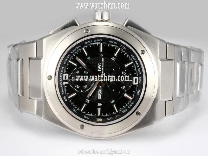 IWC Ingenieur Ingenieur Chronograph IW372501 Automatic Chronograph Black Dial Watch