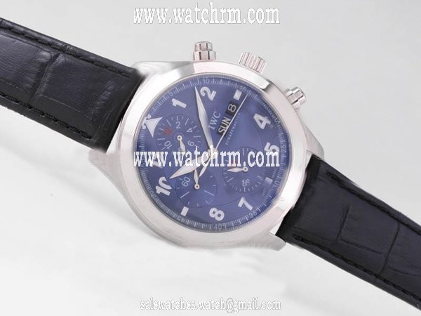 IWC Ingenieur Ingenieur Chronograph IW372503 Blue Dial Round Automatic Watch