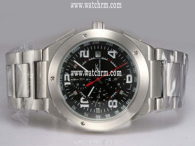 IWC Ingenieur Ingenieur Chronograph IW372503 Stainless Steel Case Round Midsize Watch