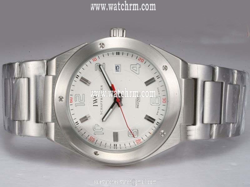 IWC Ingenieur Midsize IW451501 White Dial 43mm Automatic Watch