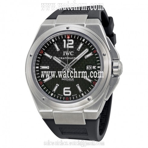 IWC Ingenieur Mission Earth Black Dial Automatic Men's Watch 3236-01