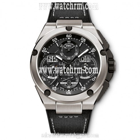 IWC Ingenieur Perpetual Calendar Chronograph Titanium Aluminide Men's Watch IW379201