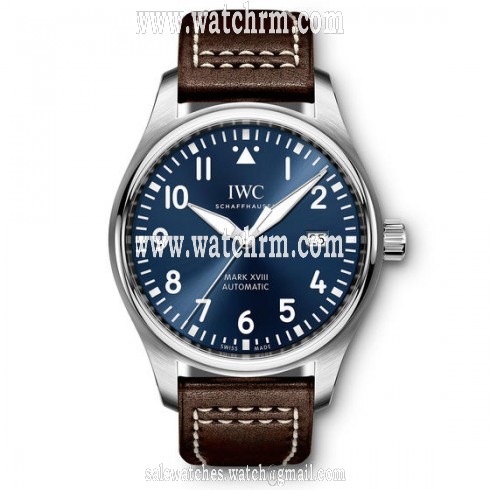 IWC Pilot Midnight Blue Dial Automatic Men's Watch IW327004