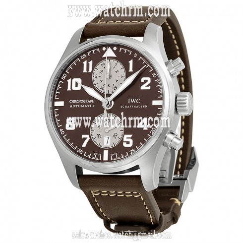IWC Pilots Antoine De Saint Exupery Chronograph Automatic Men's Watch IW387806