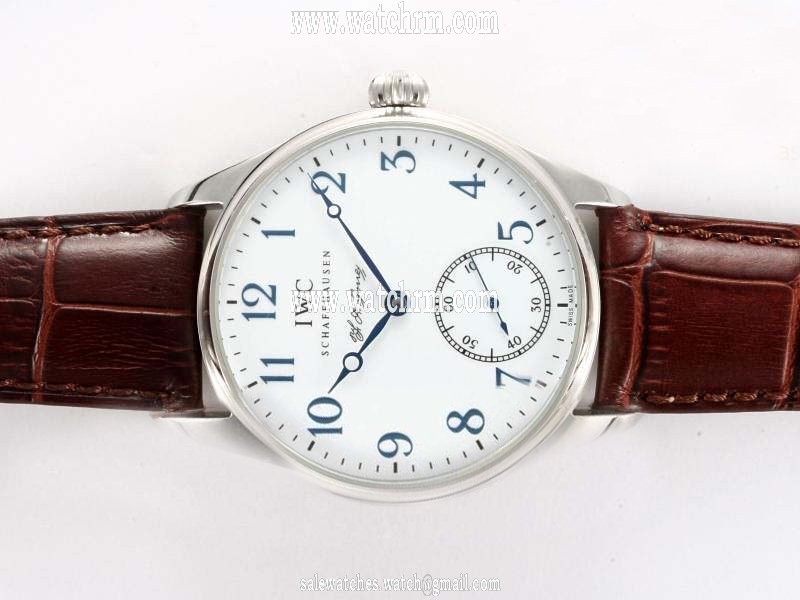 IWC Pilots Classic Big Pilots IW500401 Manual Winding White Dial Watch