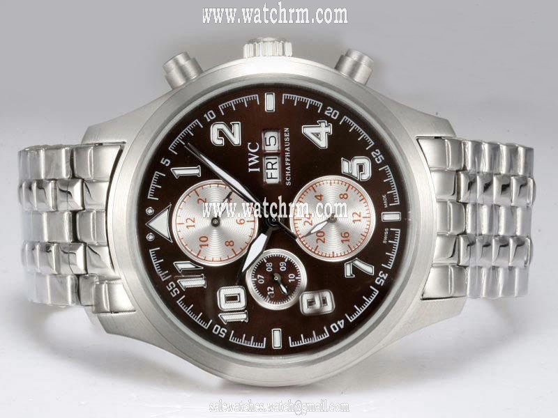 IWC Pilots Spitfire Chronograph IW371705 Stainless Steel Bezel Stainless Steel Case Midsize Watch