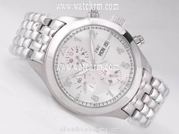 IWC Pilots Spitfire Chronograph IW371705 White Dial Automatic 42mm Watch