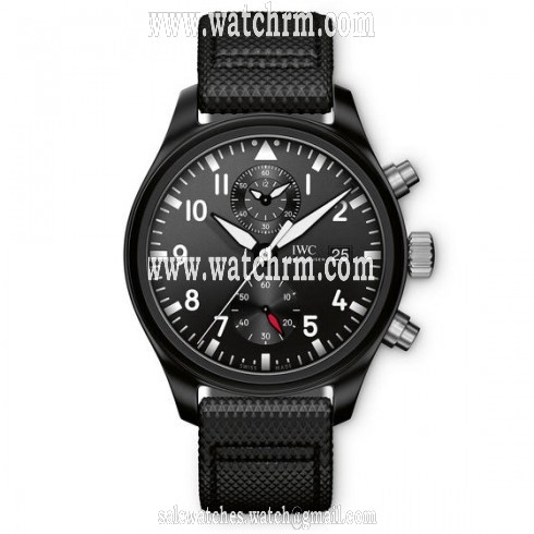 IWC Pilot's Top Gun Black Dial Automatic Men's Watch IW389001