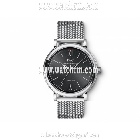 IWC Portofino Black Dial Automatic Men's Watch IW356508