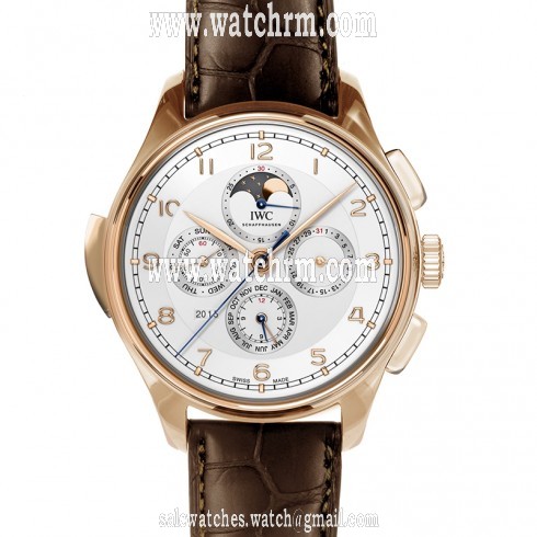 IWC Portugieser Grande Complication 18K Rose Gold Automatic Men's Watch IW377602
