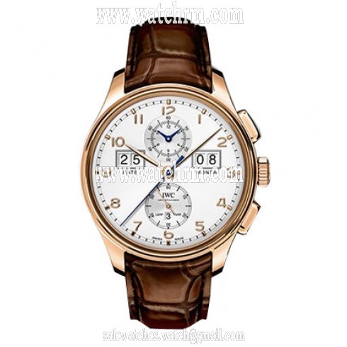 IWC Portugieser Perpetual Calendar 18K Rose Gold Automatic Men's Watch IW397203