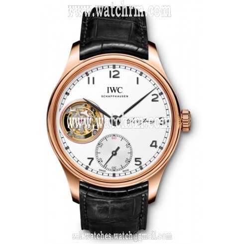 IWC Portugieser White Dial Men's Luxury Watch IW546306
