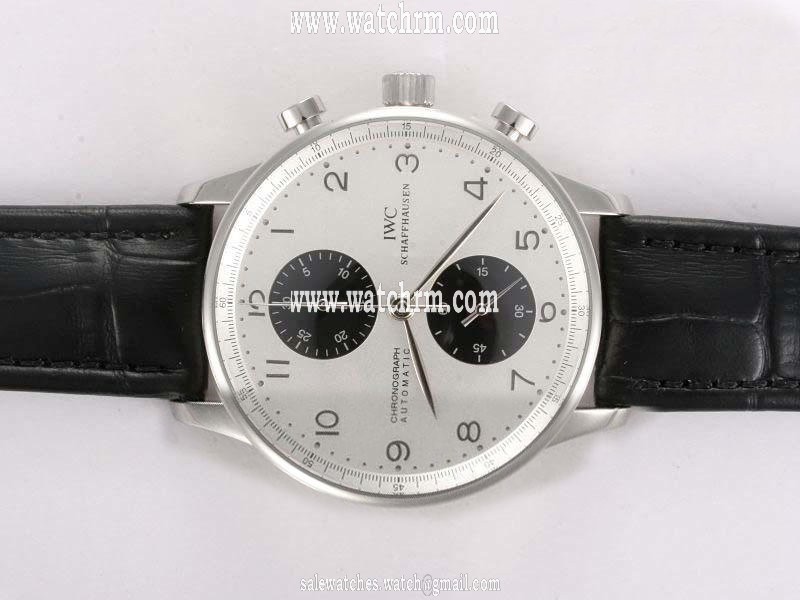 IWC Portuguese Chrono-Automatic IW371417 Automatic 40mm White Dial Watch