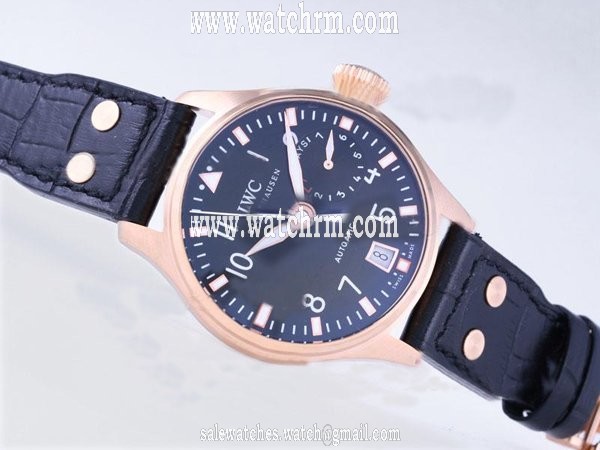 IWC Portuguese F.A. Jones IW322701 Rose Gold Case Blue Dial 46.2mm Watch