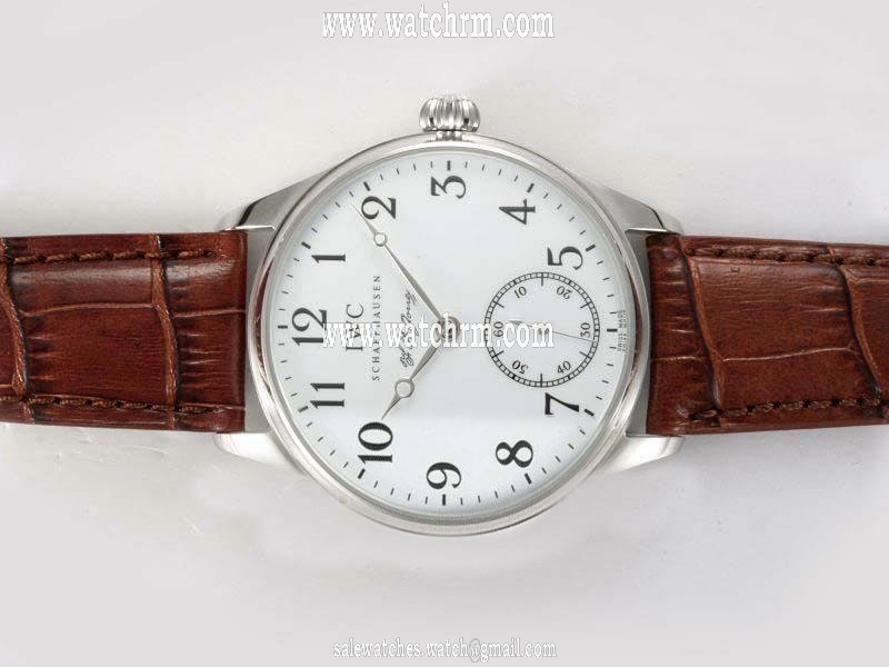 IWC Portuguese F.A. Jones IW544203 Stainless Steel Bezel White Dial Watch