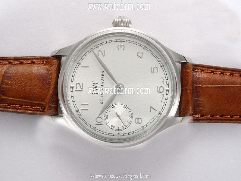 IWC Portuguese Minute Repeater Squelette IW524205 Manual Winding Brown Dial Round Watch
