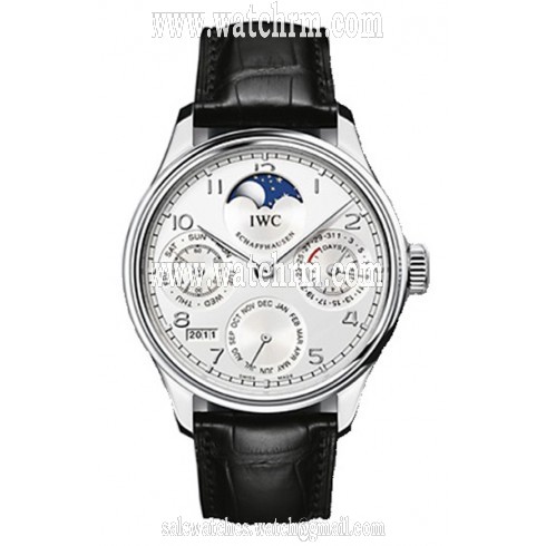 IWC Portuguese Perpetual Calendar Automatic Platinum Men's Watch IW502305
