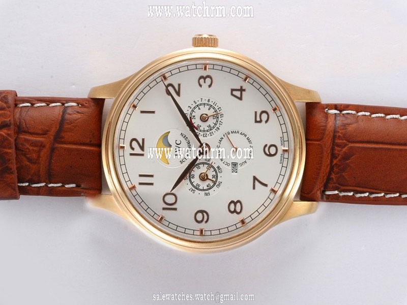 IWC Specialities Grande Complication IW377021 Womens 46mm 18K Gold Case Watch
