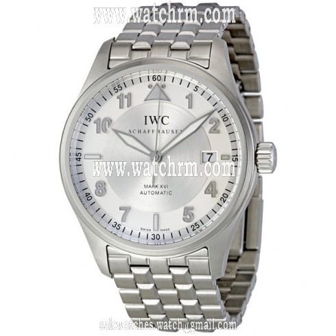 IWC Spitfire Pilot Mark XVI Steel Men's Watch IW325505