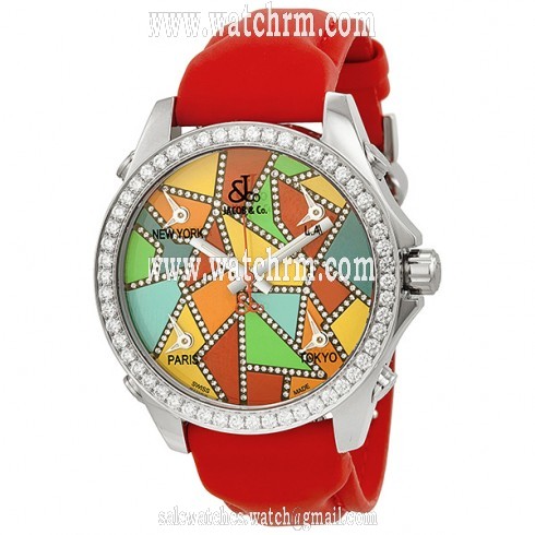Jacob and Company Five Time Zone Diamond Accented Multi-Colored Dial Unisex Watch JCM117DA