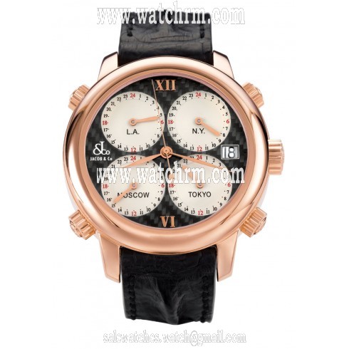 Jacob & Co. H24 Five Time Zone Automatic H24CFRG