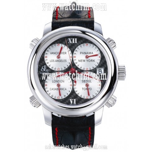 Jacob & Co. H24 Five Time Zone Automatic H24SSCF8