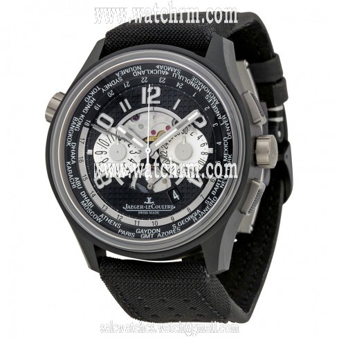 Jaeger Le Coultre AMVOX Black Dial Automatic Men's Watch Q193J471