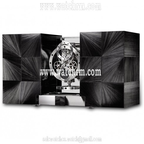 Jaeger Lecoultre Atmos Marqueterie Paille Clock Q5556302