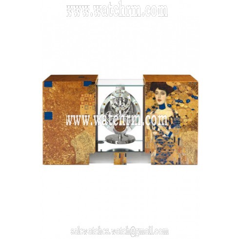 Jaeger LeCoultre Atmos Marqueterie Portrait D A. Bloch Wood Clock Q5543301