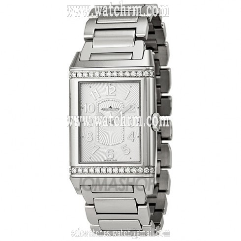 Jaeger LeCoultre Grand Reverso Lady Ultra Thin Silver Dial Stainless Steel Ladies Watch Q3208121