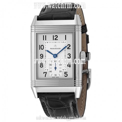 Jaeger LeCoultre Grande Reverso Manual Wind Leather Strap Men's Watch Q3738420
