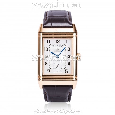 Jaeger LeCoultre Grande Reverso Silver Dial Men's Watch Q3742521